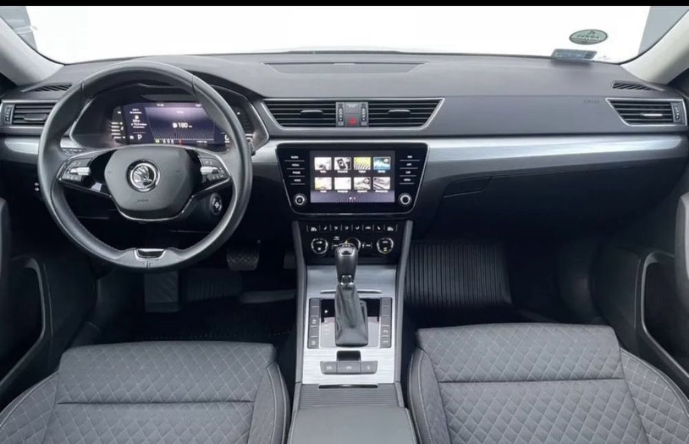 Skoda SuperB 2021-grudzień  faktura vat krajowy 2.0 TFSI 190K DSG