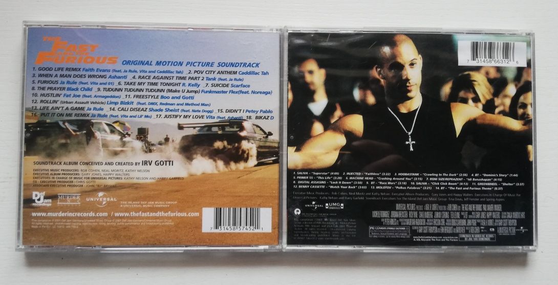 The fast and furious cd