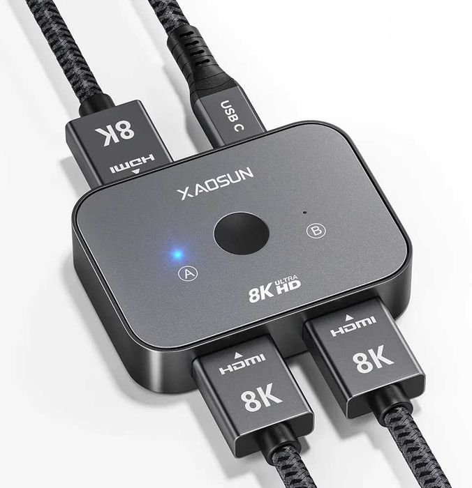 Dwukierunkowy przełącznik HDMI 2.1 Switch do konsoli Playstation Xbox