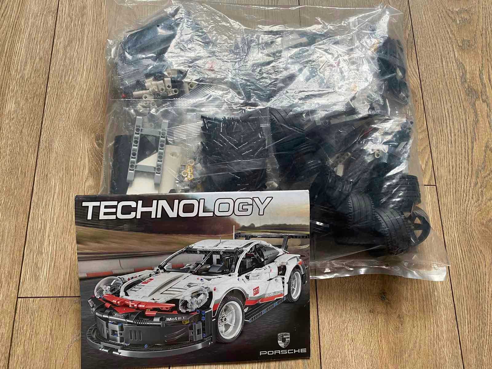 Конструктор Porsche 911 RSR , аналог Lego Technic