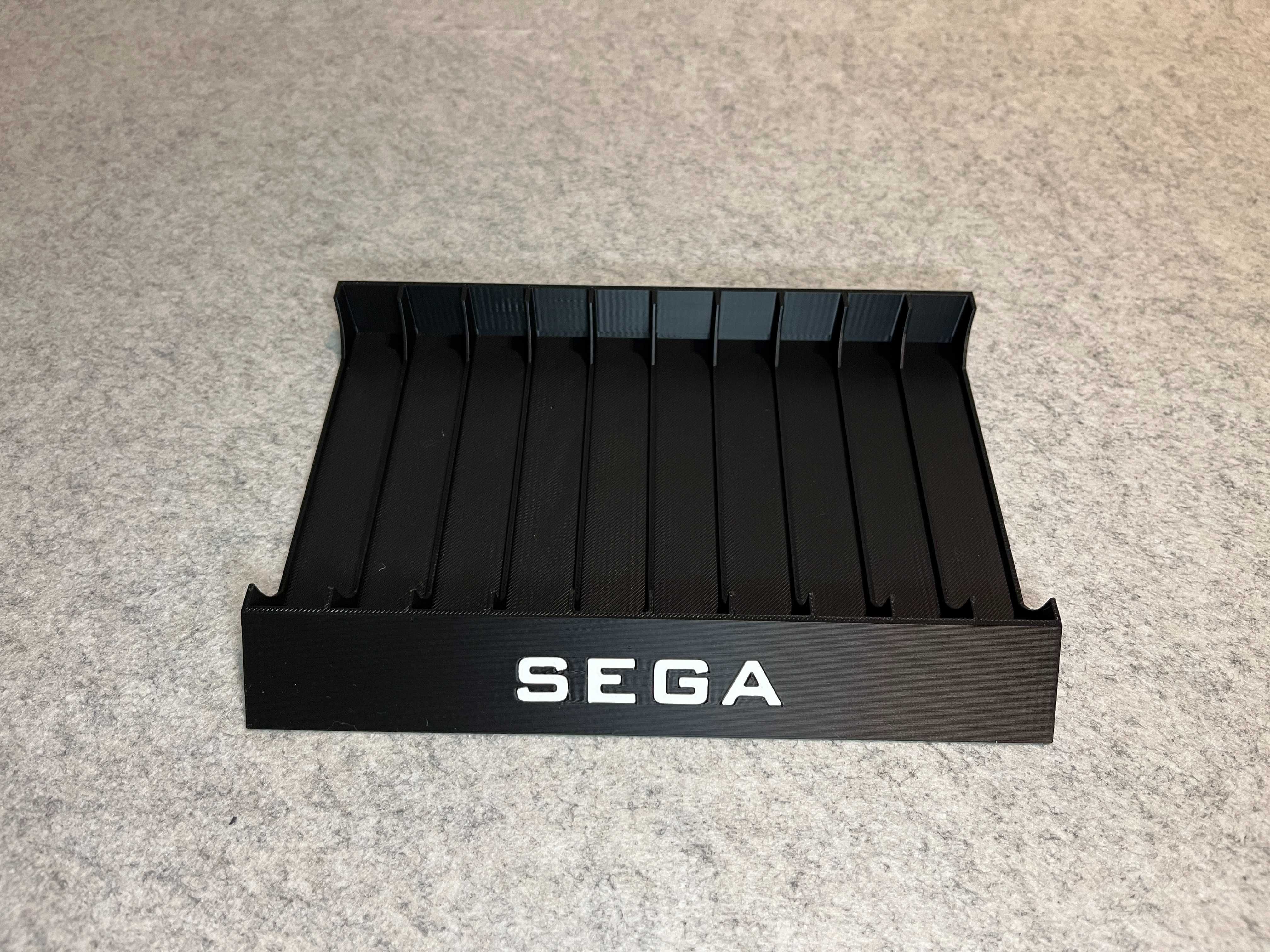 Stojak podstawka na 10 gier Sega MegaDrive / Master System