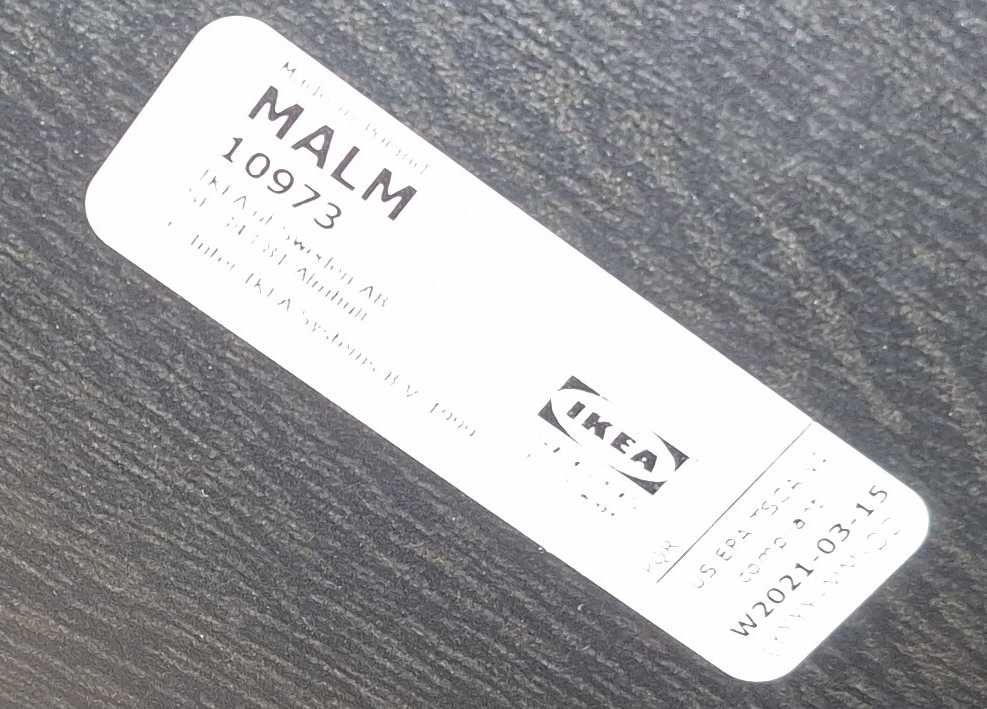 Cama de Solteiro Malm c\ Colchão Molaflex