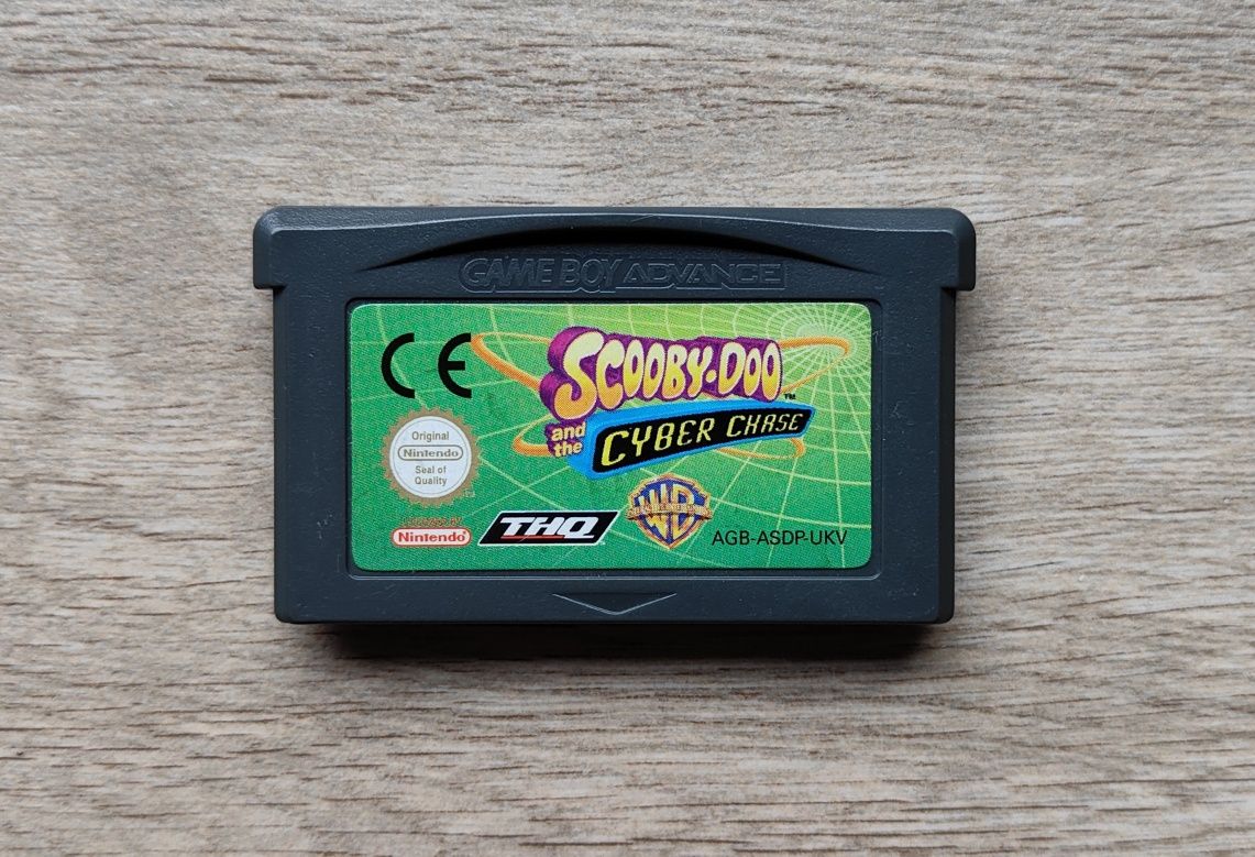 Scooby Doo and the cyber chase gra na game boy advance gba