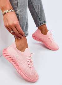 Buty Sportowe Skarpetkowe Neam Pink