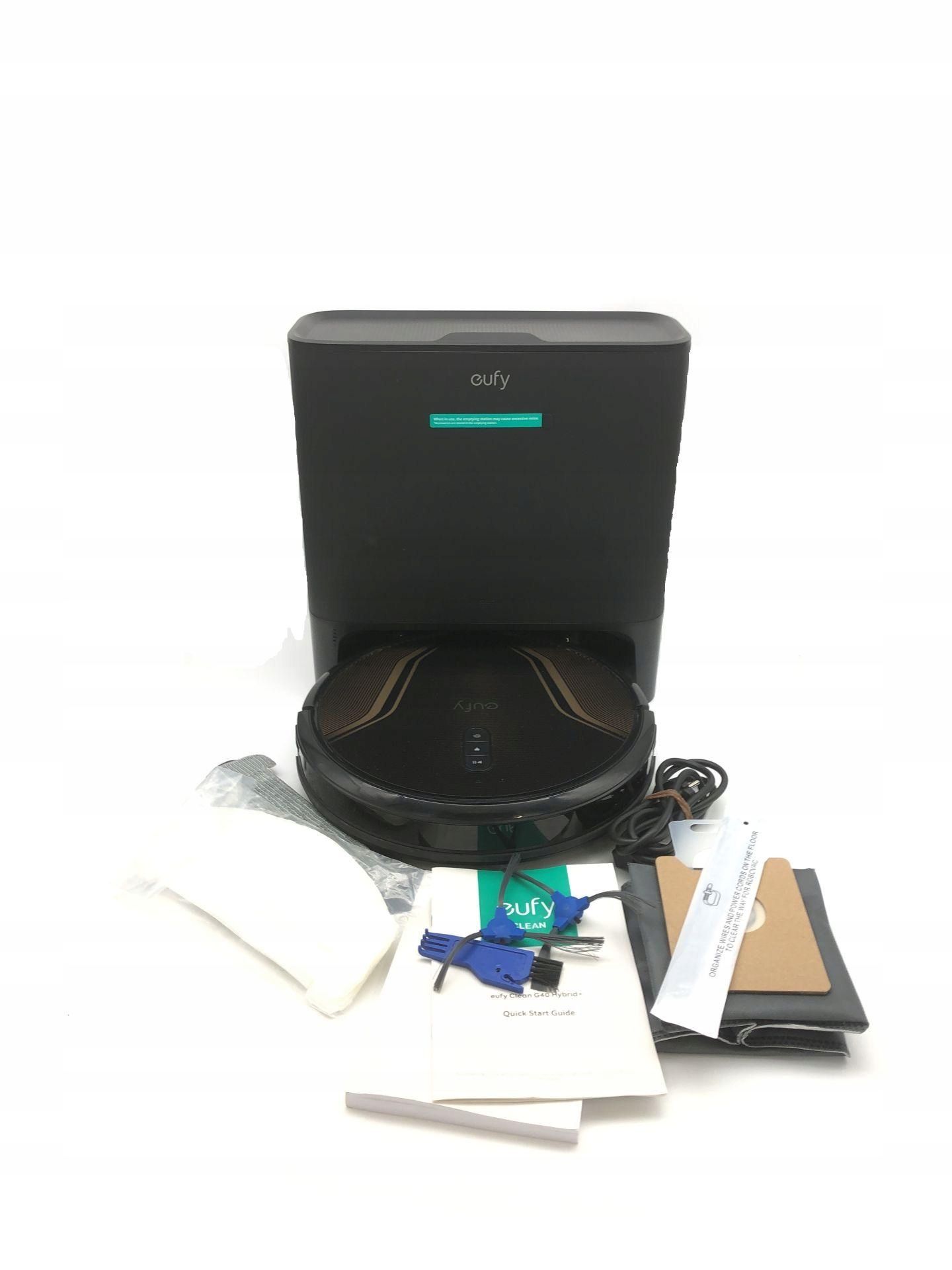 Robot sprzątający eufy G40 Hybrid+ z mopem, 2500Pa, WiFi, czarny
