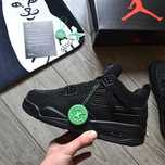 Мужские кроссовки Nike Air Jordan 4 'Black Cat' Размеры 40-45