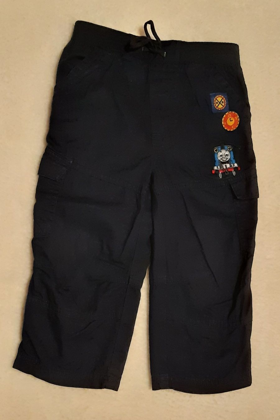 Granatowe spodnie  dla chłopca 86-92 cm Tomek i Przyjaciele