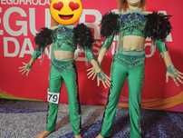 Strój duet - 2 sztuki disco dance 140 - 146 cm