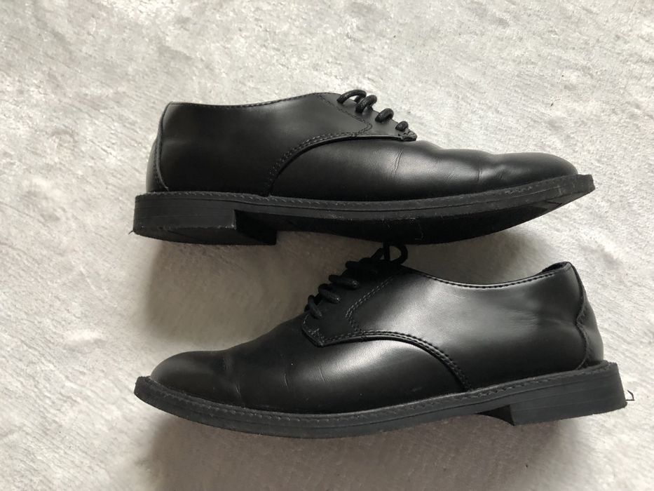 Zara czarne eleganckie buty wizytowe wesele okazja 36 czarne