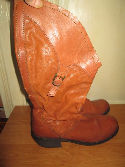 Хит сезона! Кожаные ковбойские сапоги из Америки Mustang  р 40