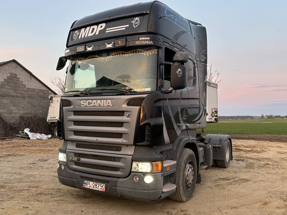 Scania R420 +wywrot schmit 2009