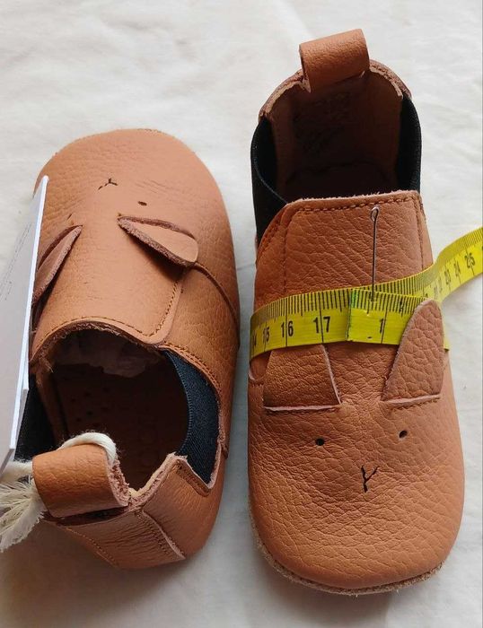 Капці «liewood» для немовляти із натуральної шкіри, нові, 339грн