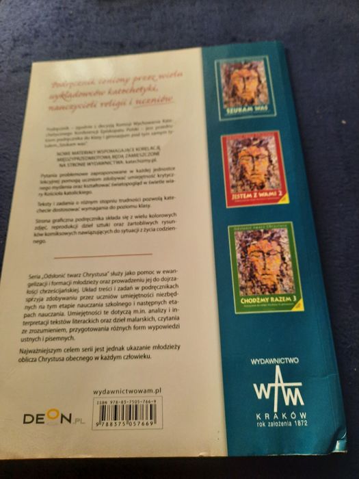 Podręcznik do religii klasa 7 szkoły podstawowej .