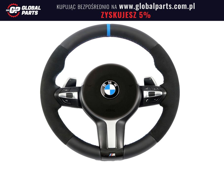 BMW F20 F21 F30 F32 Kierownica M Pakiet Sport NOWA Czarna Skóra