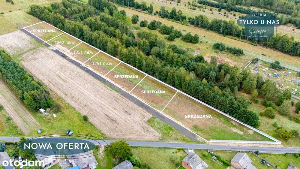 Działka pod zabudowę jednorodzinną