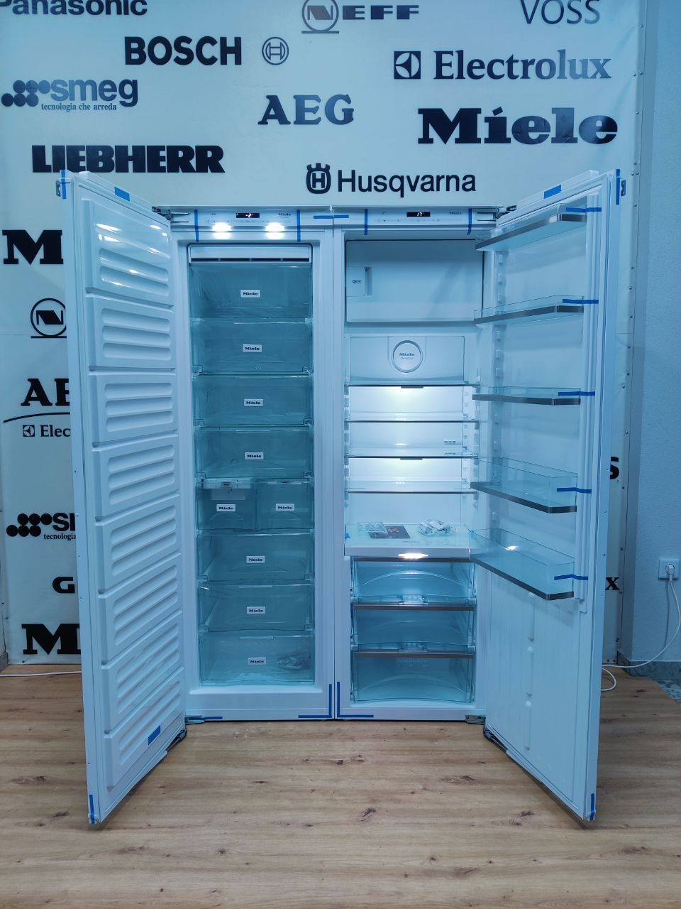 Топовий вбудований комплект Miele™! Морозилка+Холодильник. Лід.Germany