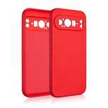 Beline Etui Silicone Google Pixel 9 Proczerwony/Red