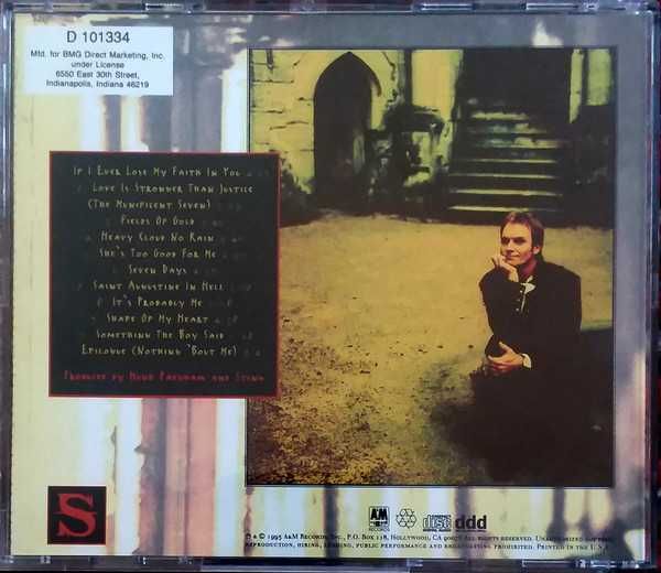 AUDIO CD Sting – Ten Summoner's Tales 1993 Фирменный (Made in USA)