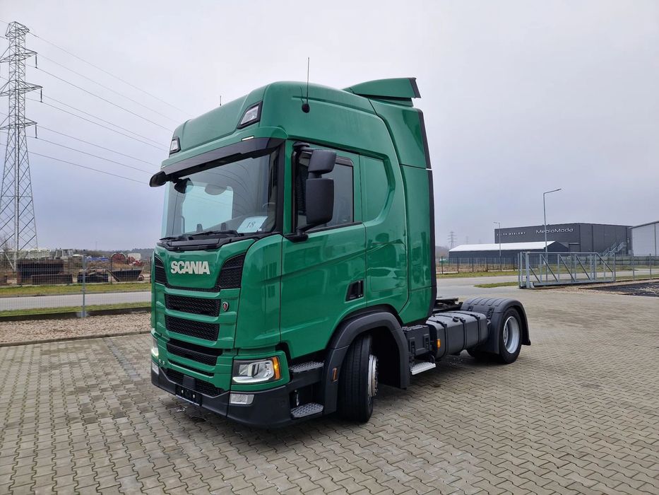 Scania R450/ MEGA LOWDECK/ 2021r/ ZAWIESZENIE FULL PODUSZKA/ FULL LEDY/BOGATA WERSJA  R450/ 2021r/ FULL Poducha/ Klima Postojowa