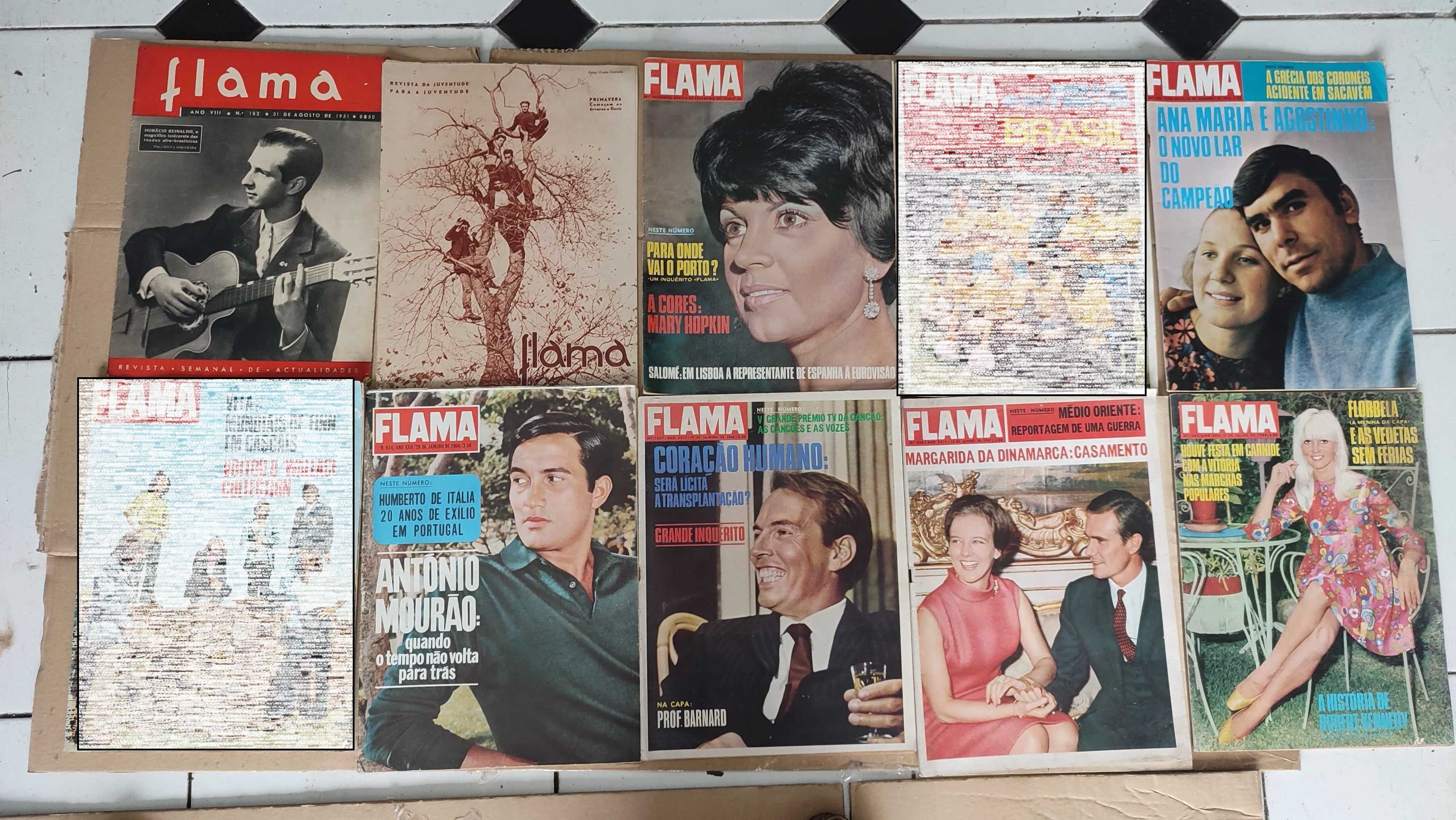 Lote 30 Revistas Flama