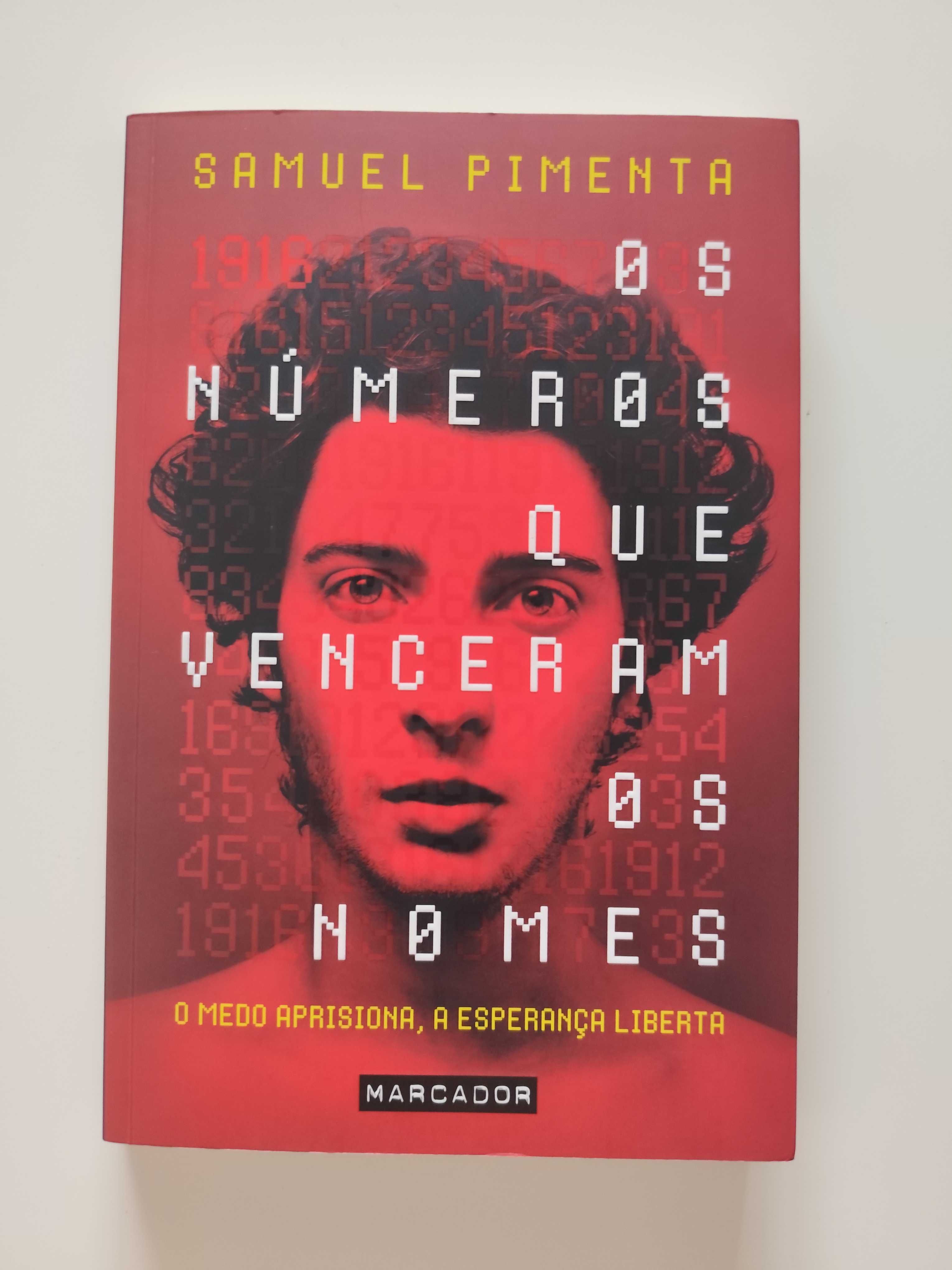 Livro Os números que venceram os nomes de Samuel Pimenta
