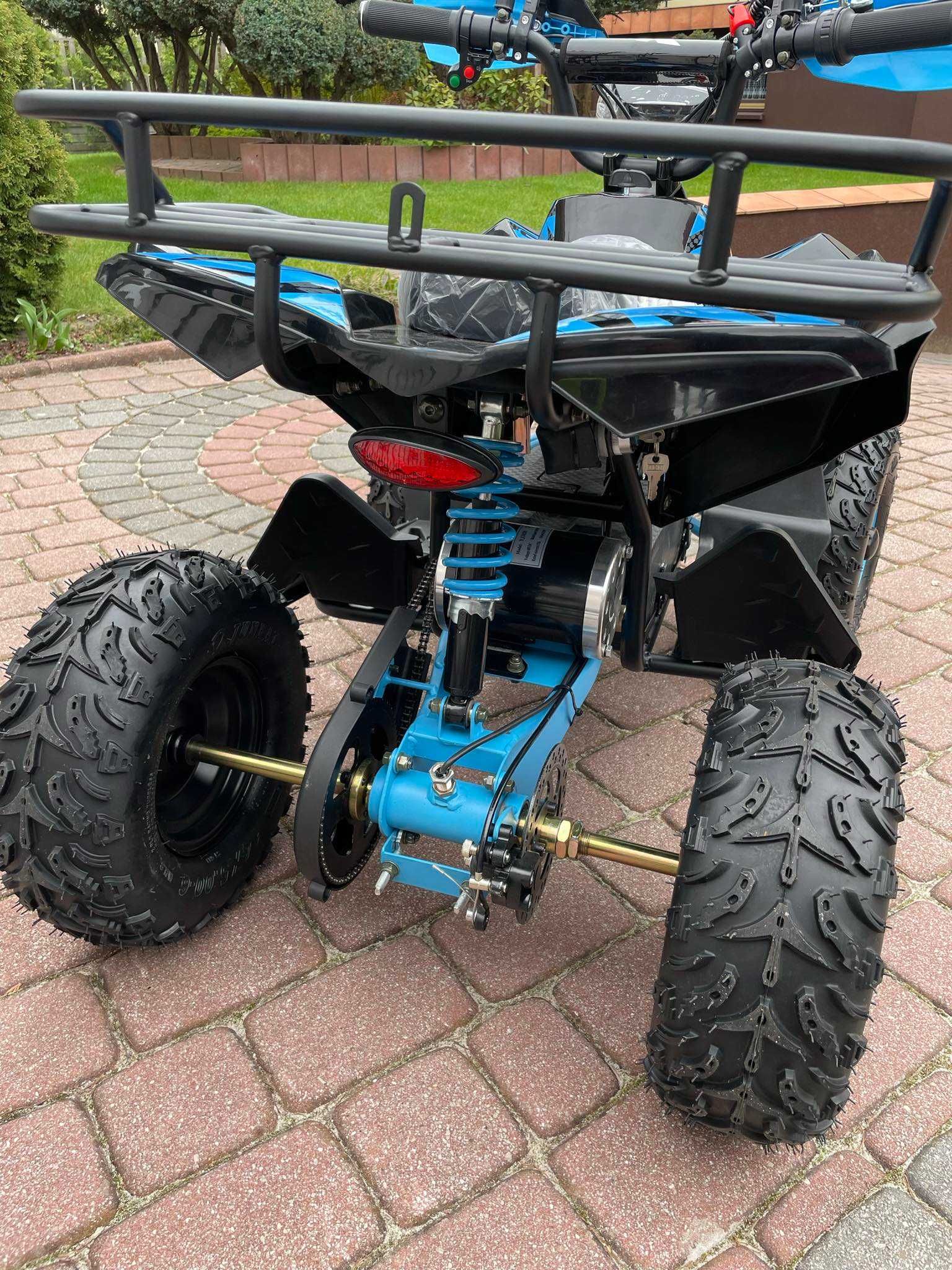 Quad elektryczny PRO 1200W 48V dla dzieci 3 prędkości licznik