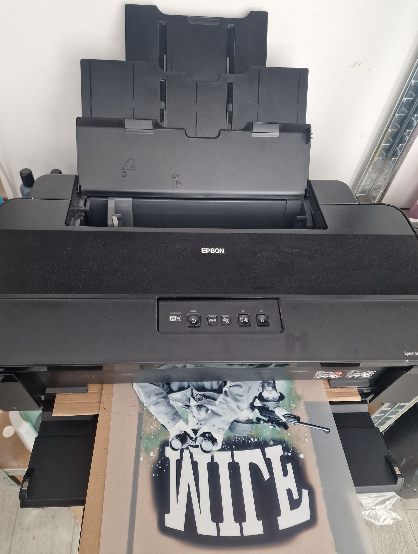 Drukarka DTF epson a3 1500w  tusze + rip l1800  stylus dtg do koszulek