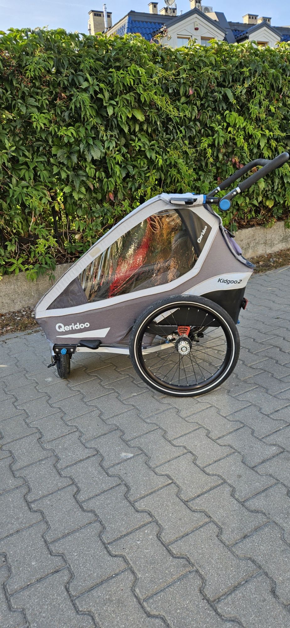 Przyczepka rowerowa Queridoo Kidgoo 2