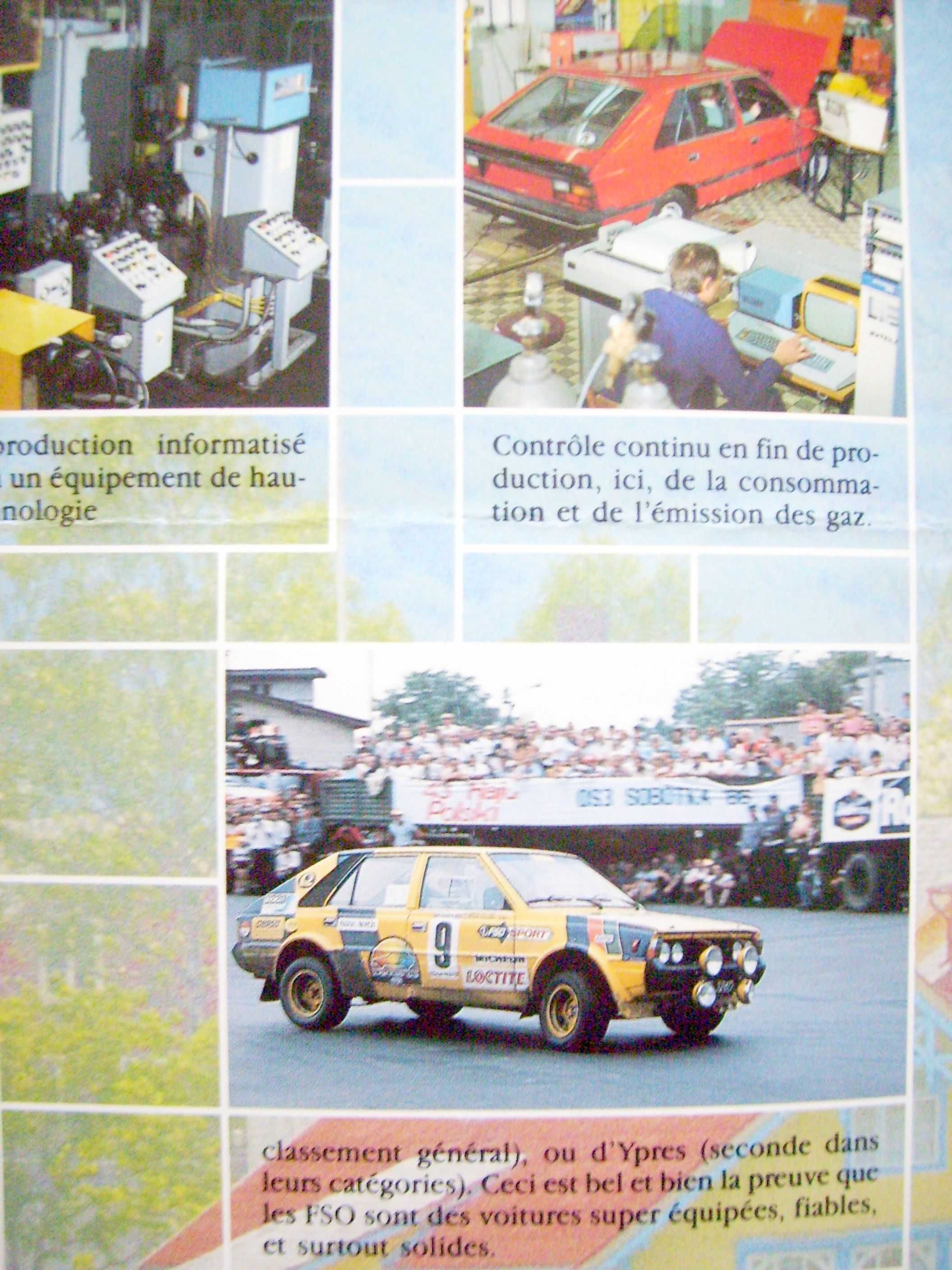 FSO Polonez Prima / Amplia (1.3/1.5/1.6) prospekt Francja, stan BDB-