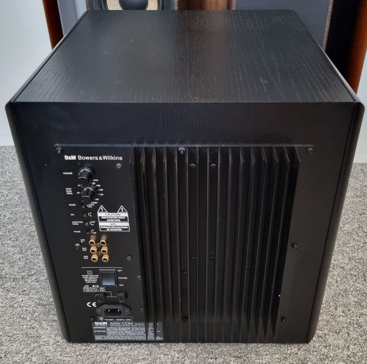 Subwoofer Bowers Wilkins asw cdm