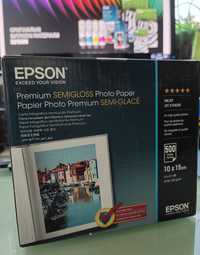 Фотопапір Epson Premium Semigloss Photo Paper 10x15 (500 аркушів)