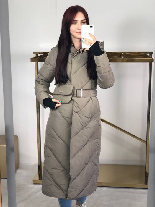 Зимняя куртка пальто с капюшоном