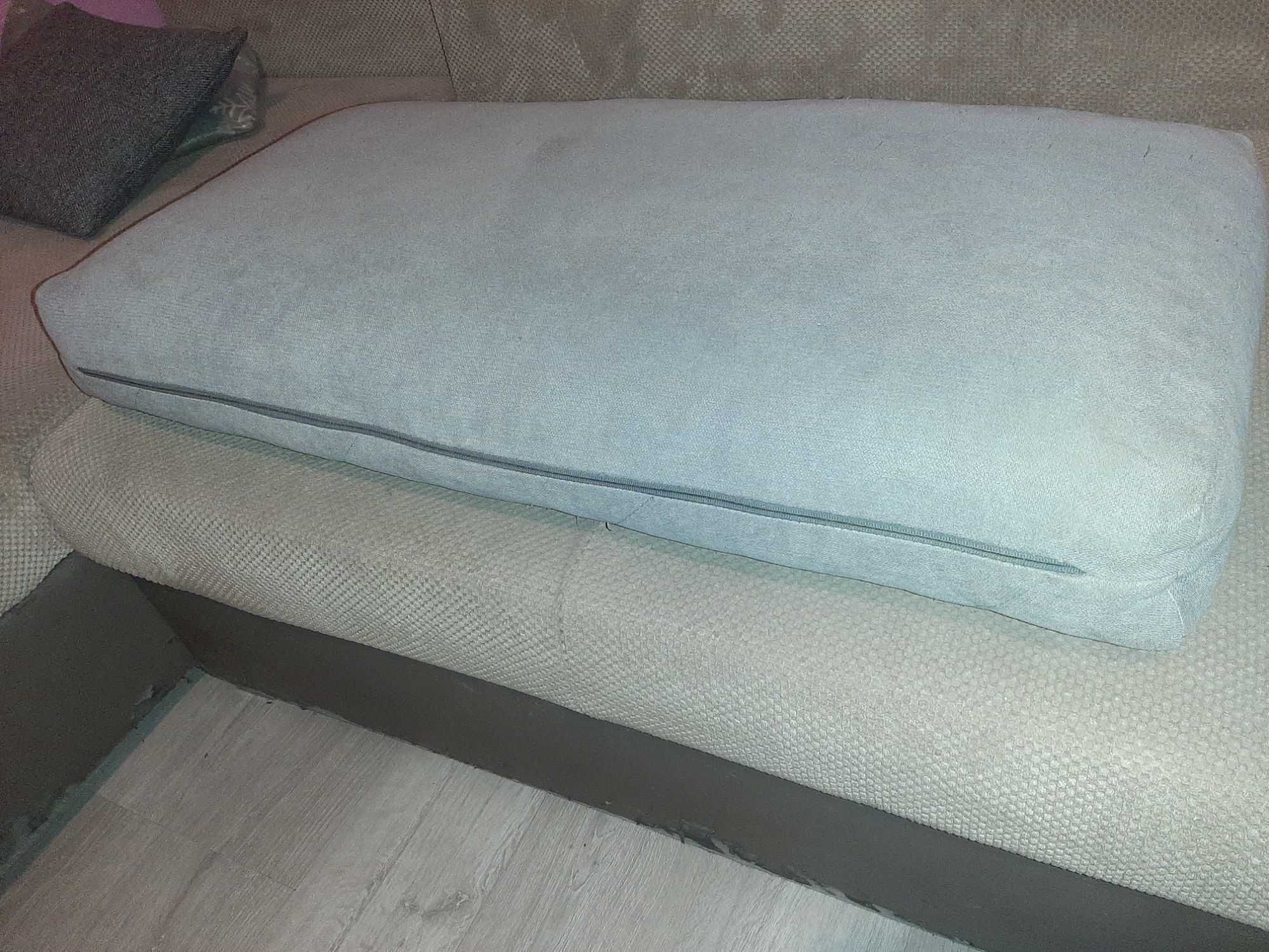 Pufa oparcie poduszka na sofę rogówkę wersalkę tapczan sofę 95 cm