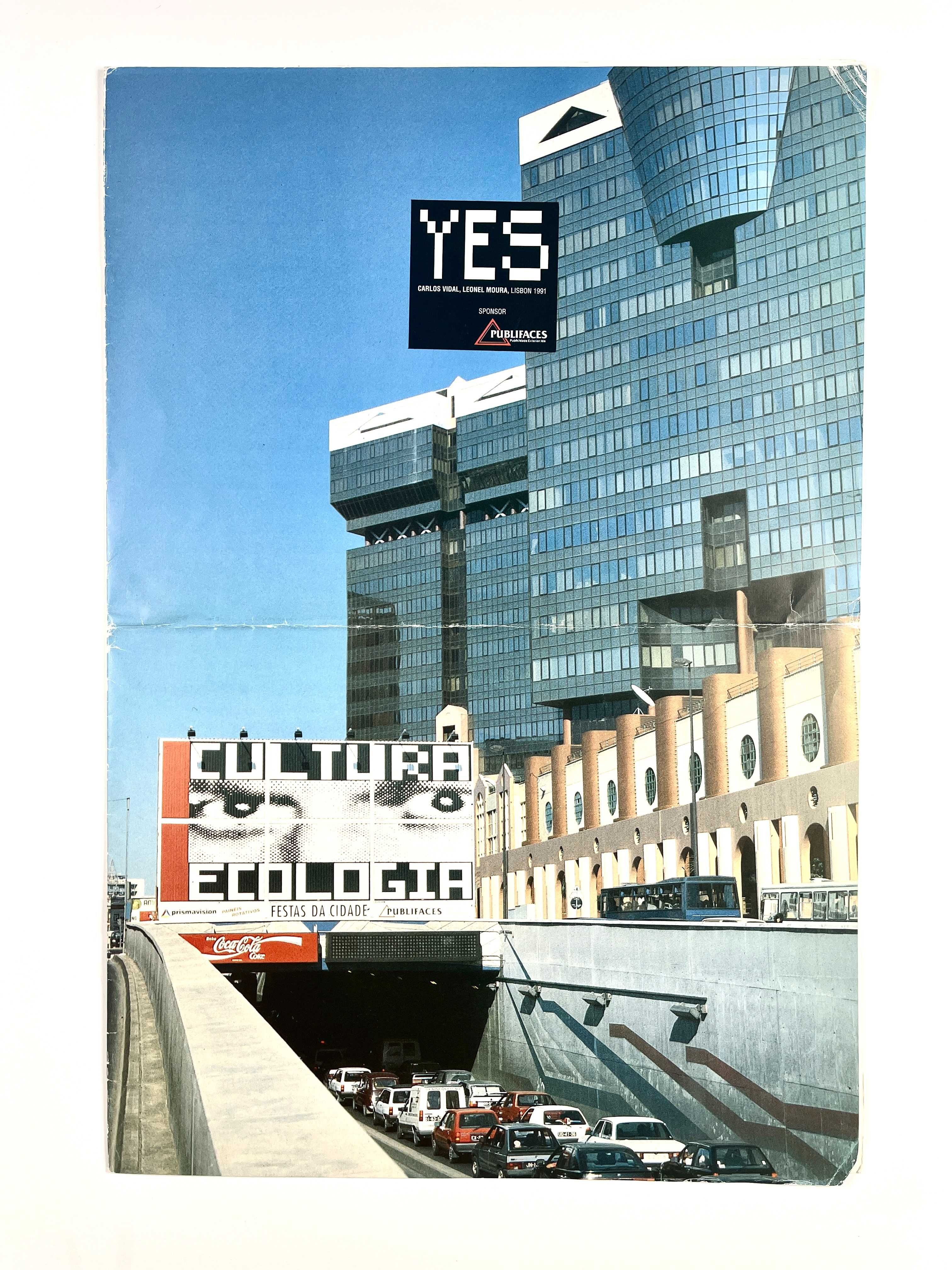 Leonel Moura e Carlos Vidal revista Yes Lisboa, Setembro de 1991