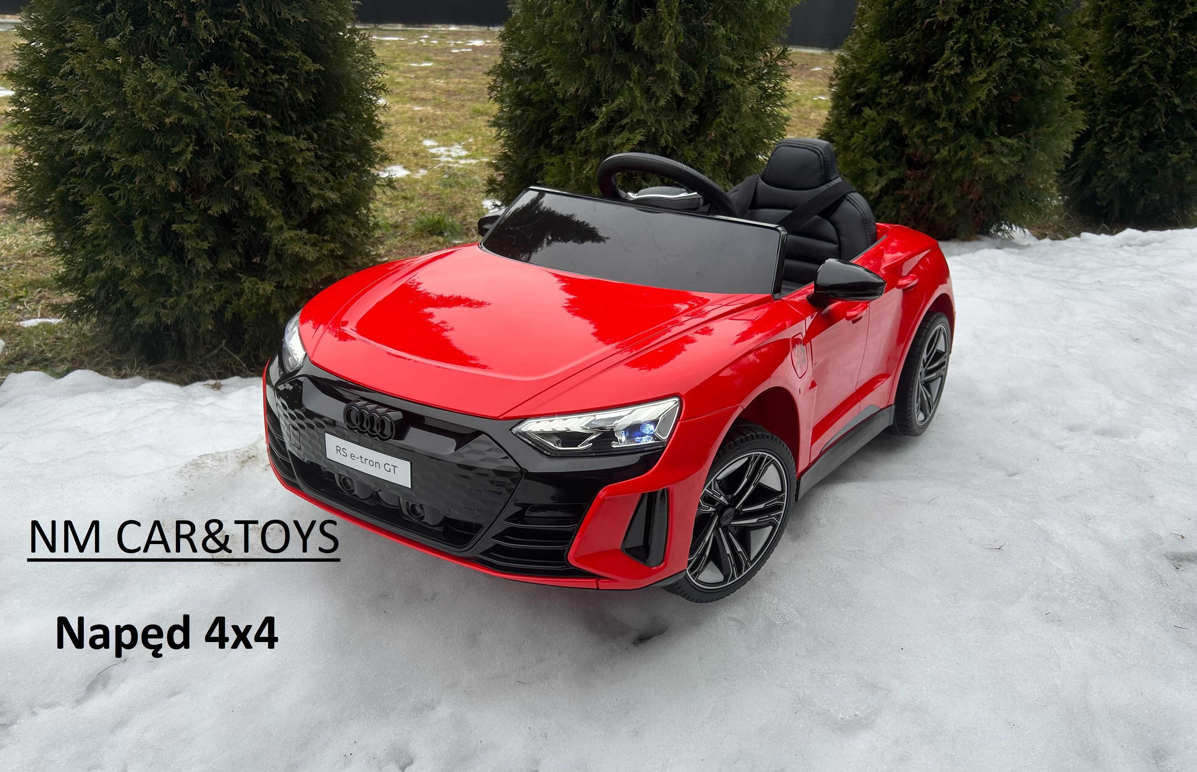 Auto autko na akumulator 4x4 AUDI RS E TRON GT pojazd dla dzieci