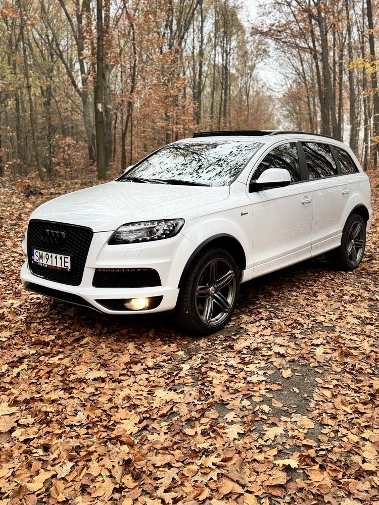 Audi Q7 Białe Auto do ślubu