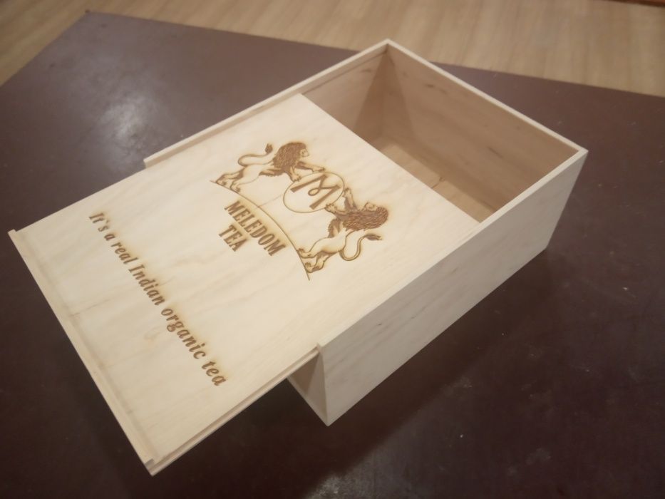 Деревянная коробка для вина | Упаковка подарка