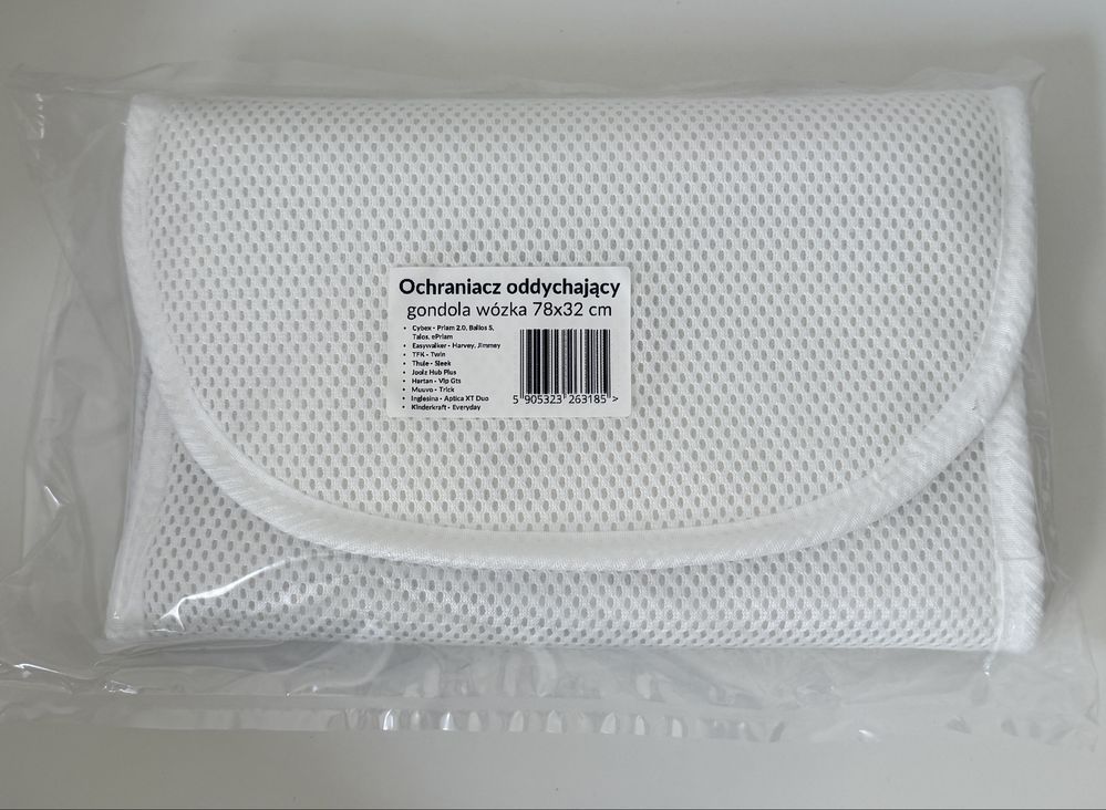 Ochraniacz oddychający do gondola wózka 78x32