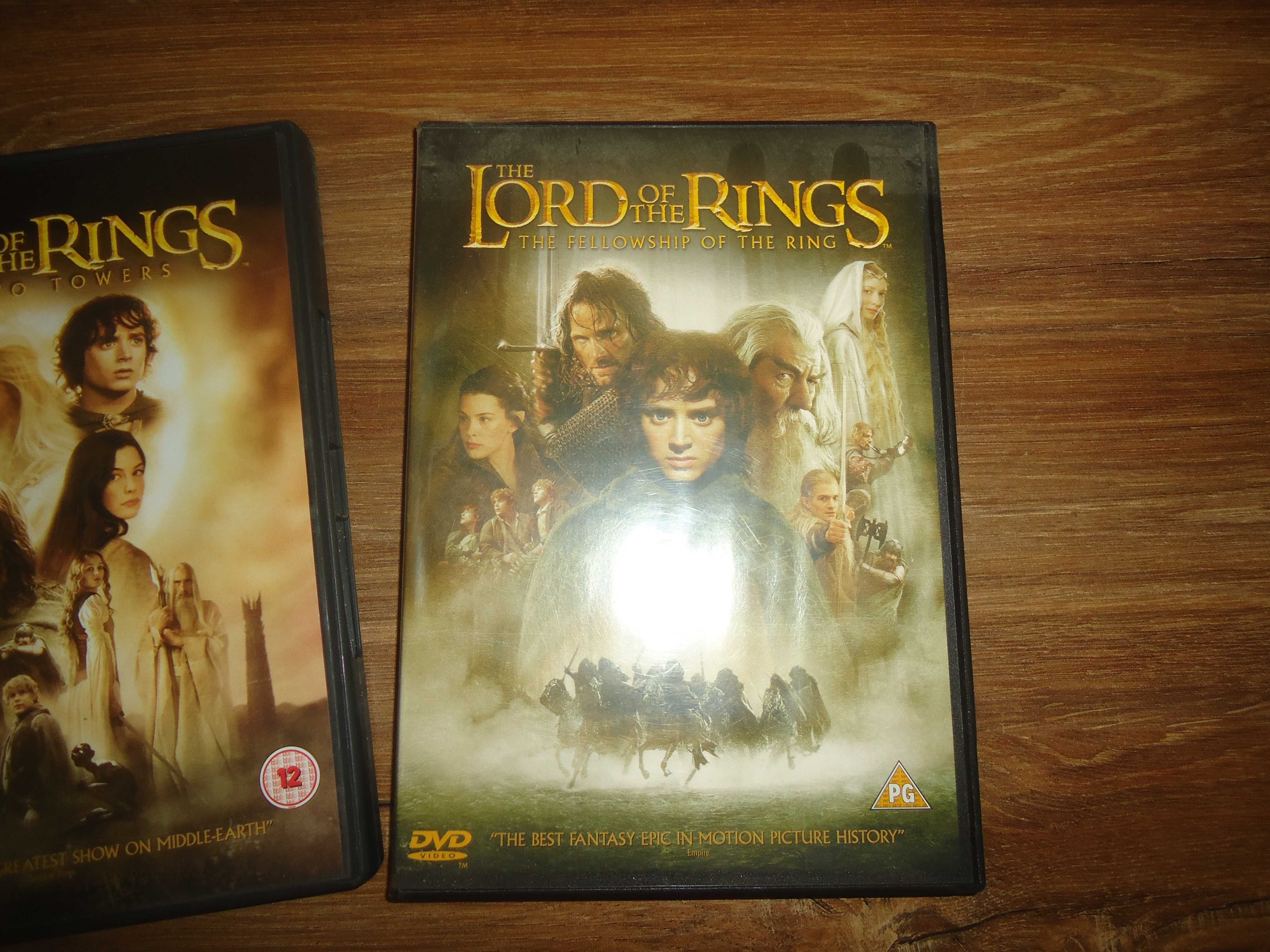 Lord of the Rings The Two Towers/The Fellowship Of The Ring 2Płyty Dvd