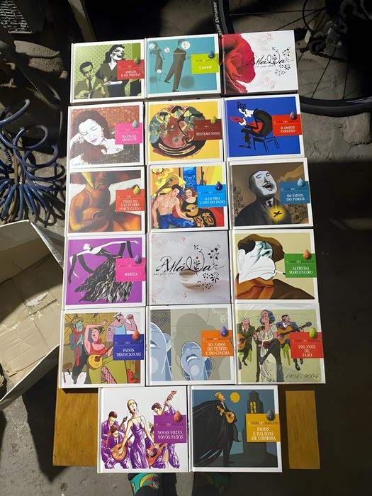 Coleção de cd’s de fado + livro