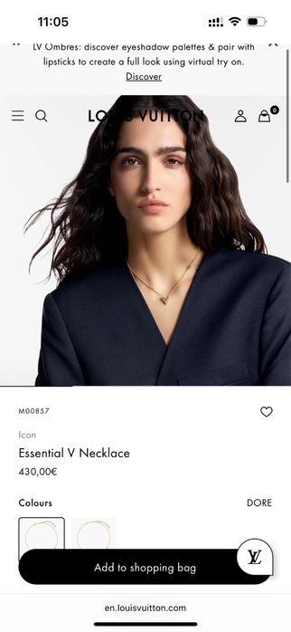 Сережки і Підвіска Louis Vuitton. Оригінал.