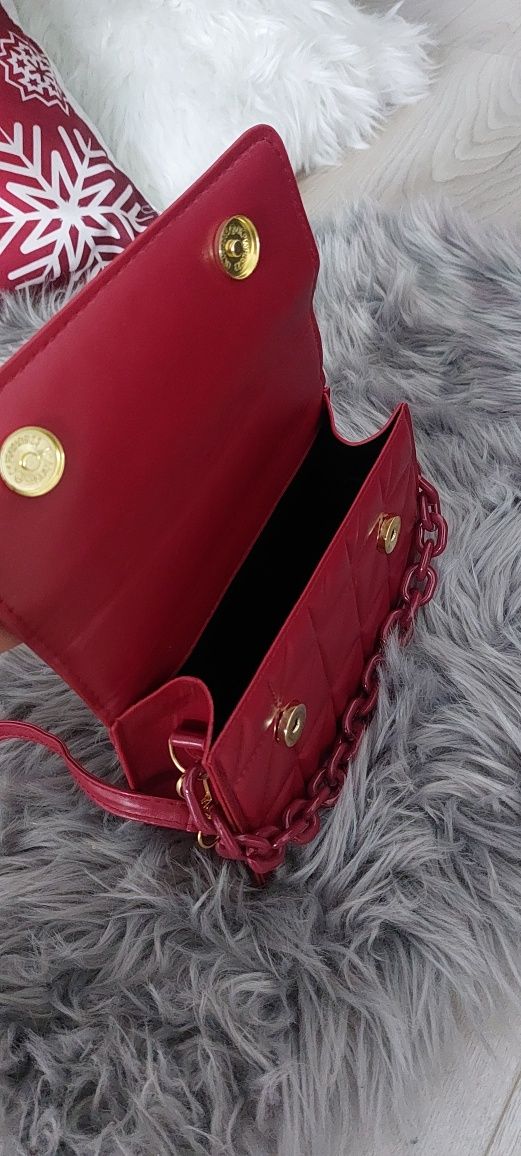 Torebka burgundowa / bordowa vintage