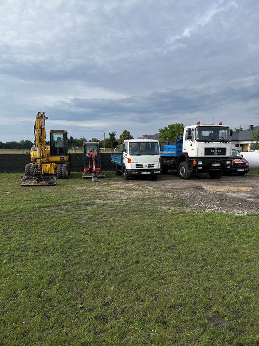 Usługi Koparka,koparko ładowarka , usługi minikoparka, roboty ziemne