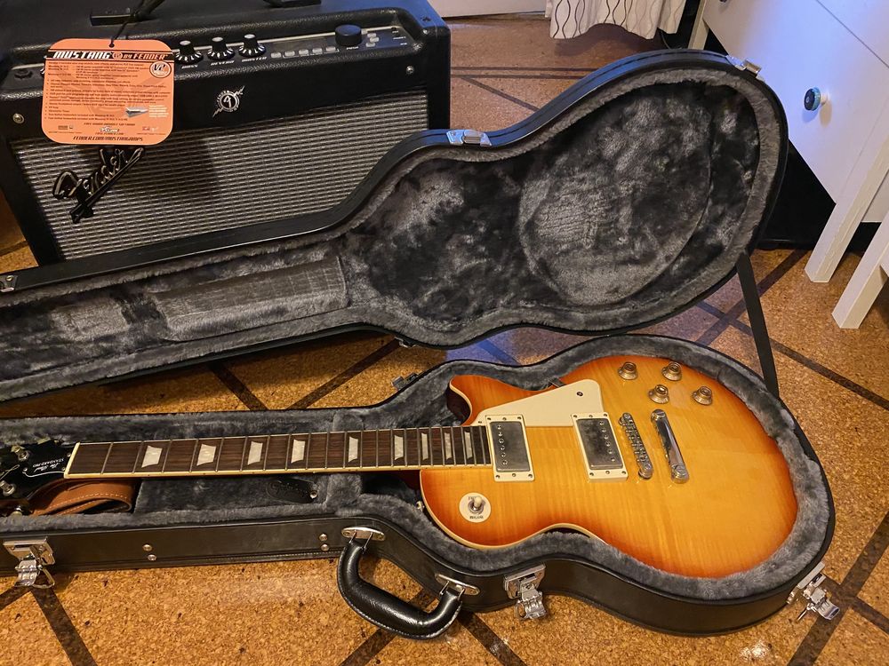 Les paul standard  pro da Epiphone amp Fender