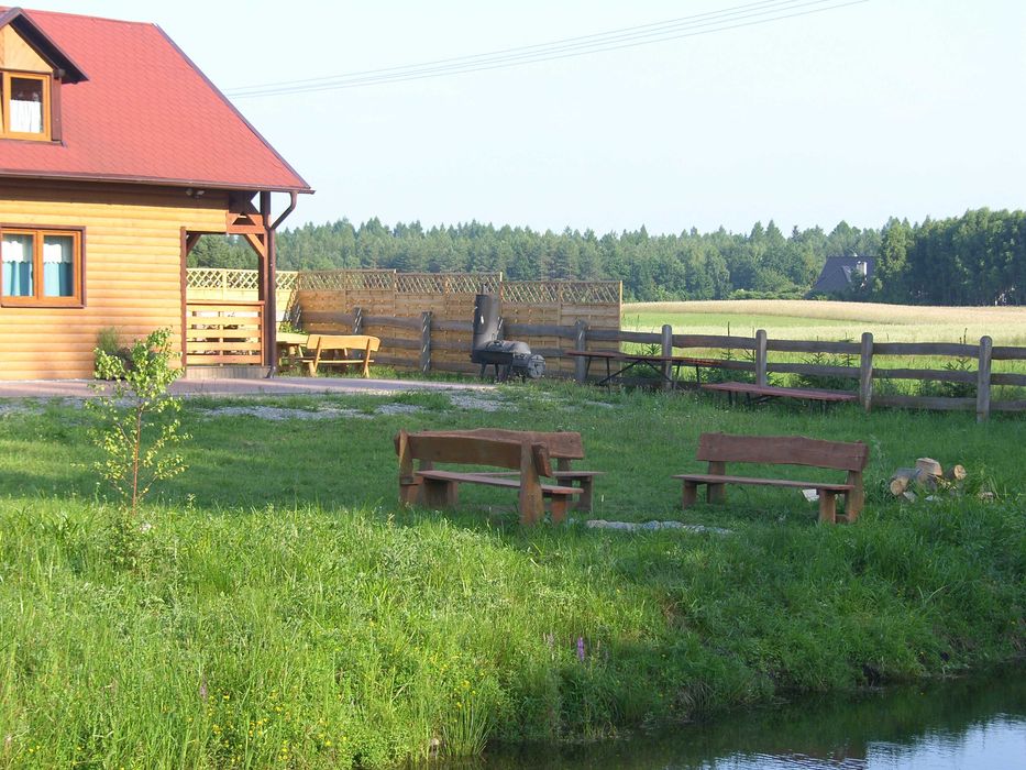 Domek Nad Stawem dla 10 osób Kobylasz gm. Linia