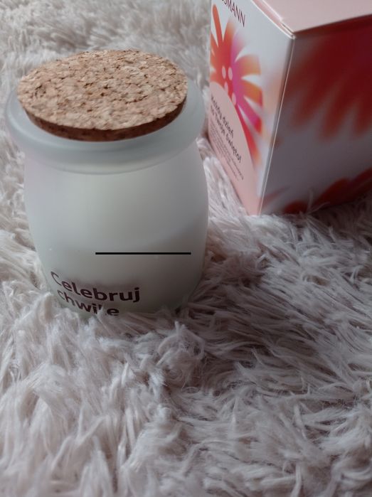 Nowa dekoracyjna świeczka świeca zapachowa w szkle słoiku