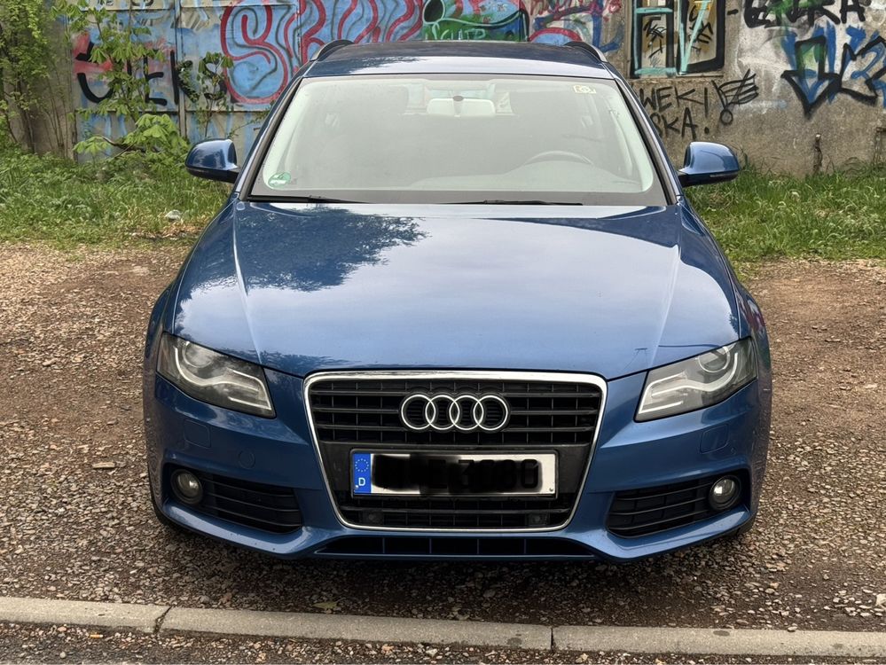 Audi a4 b8 2.0 benzyna 180 km z Niemiec ksiazka serwisowa alu led