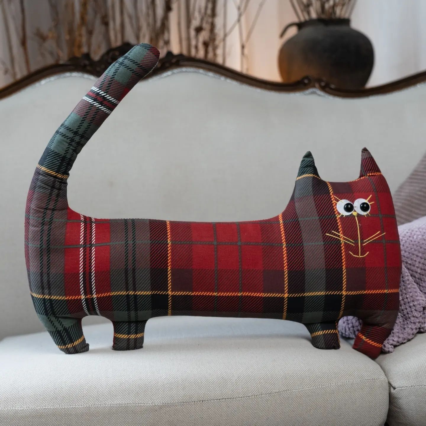 Декоративна подушка "Кіт англієць"