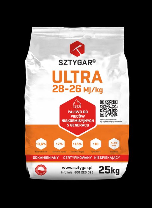 Ekogroszek WĘGIEL groszek BARTEX GOLD SILVER 29MJ- 27MJ Sztygar