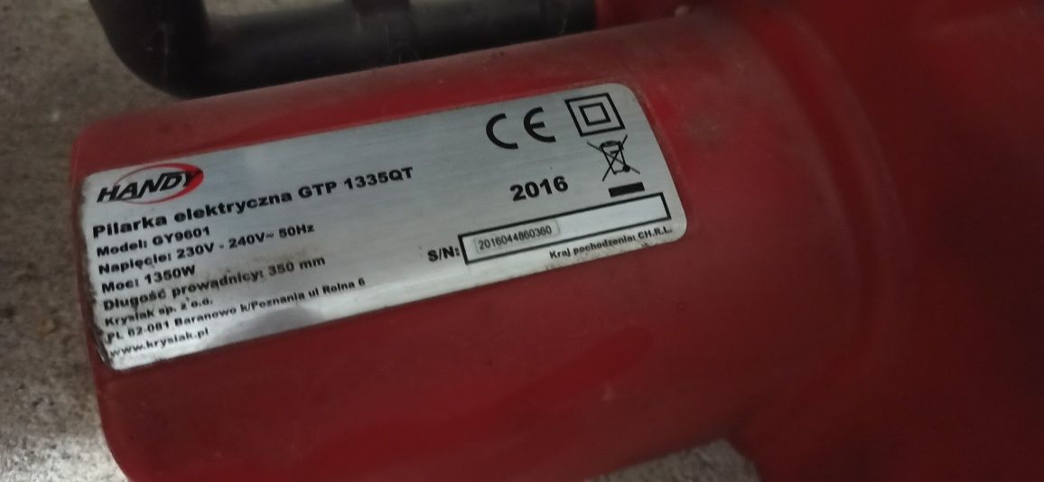2 piły do cięcia drewna uszkodzone
